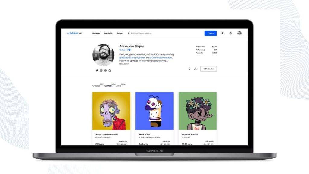 coinbase nft market
